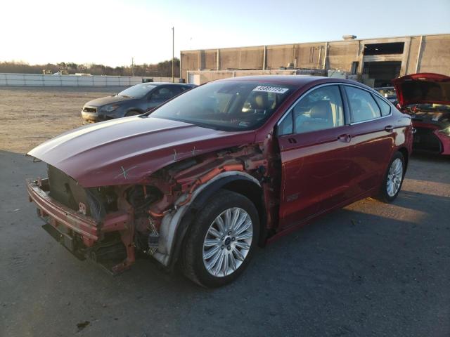 3FA6P0PUXGR275762 - 2016 FORD FUSION SE PHEV RED photo 1