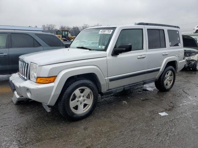 1J8HG48K38C225527 - 2008 JEEP COMMANDER SPORT SILVER photo 1