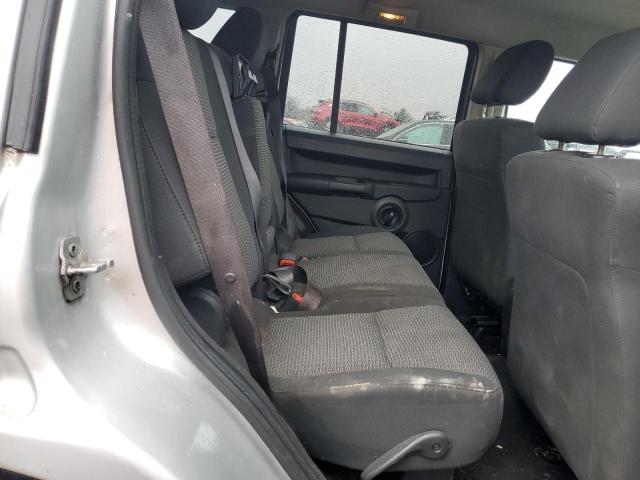 1J8HG48K38C225527 - 2008 JEEP COMMANDER SPORT ვერცხლისფერი ფოტო 10