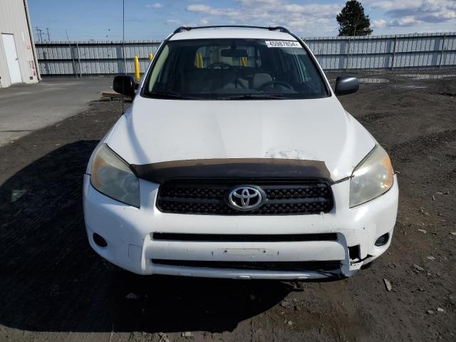 JTMBD33V486079543 - 2008 TOYOTA RAV4 WHITE photo 5