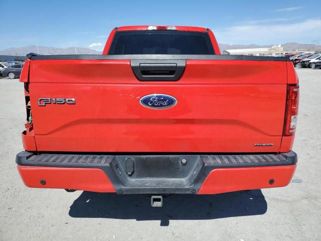 1FTEX1C86FKF13064 - 2015 FORD F150 SUPER CAB RED photo 6