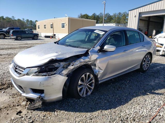 1HGCR2F50DA038475 - 2013 HONDA ACCORD SPORT SILVER photo 1