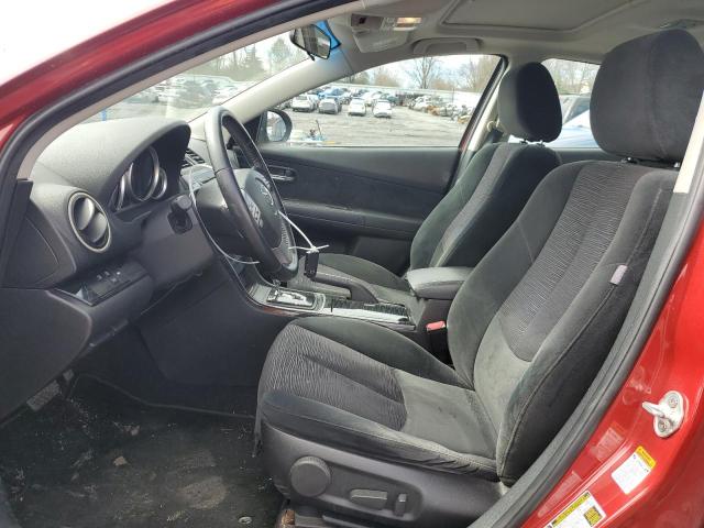 1YVHZ8CH2A5M13707 - 2010 MAZDA 6 I BURGUNDY photo 7