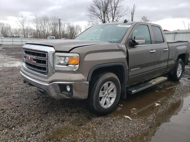 1GTV2UEC4EZ140422 - 2014 GMC SIERRA K1500 SLE BROWN photo 1