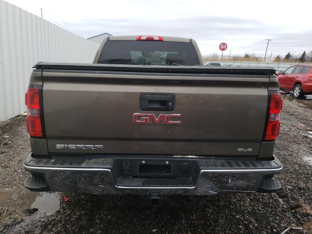 1GTV2UEC4EZ140422 - 2014 GMC SIERRA K1500 SLE BROWN photo 6