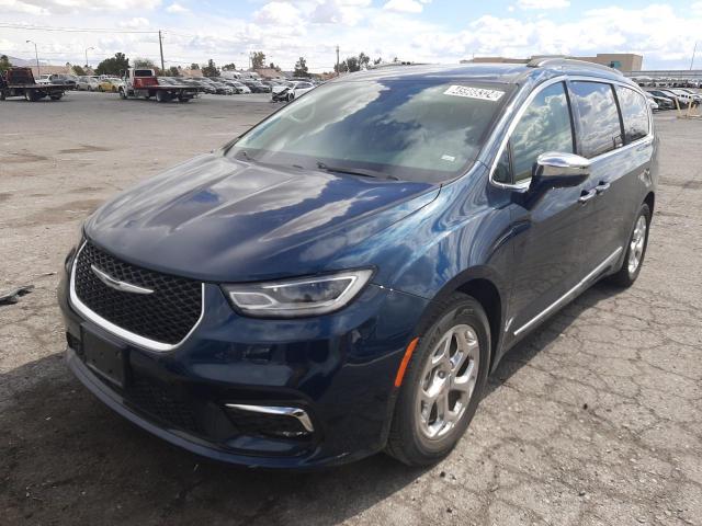 2C4RC1GG7NR124769 - 2022 CHRYSLER PACIFICA LIMITED BLUE photo 1