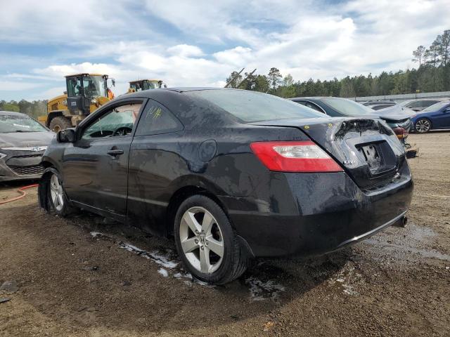 2HGFG12878H538721 - 2008 HONDA CIVIC EX BLACK photo 2