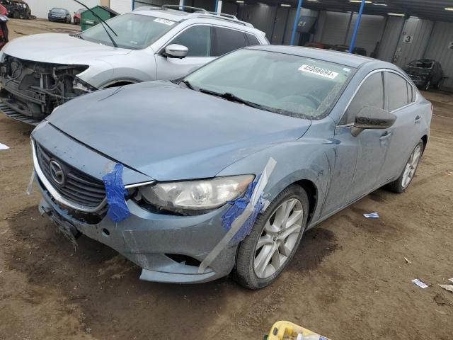 JM1GJ1V64E1147308 - 2014 MAZDA 6 TOURING BLUE photo 1