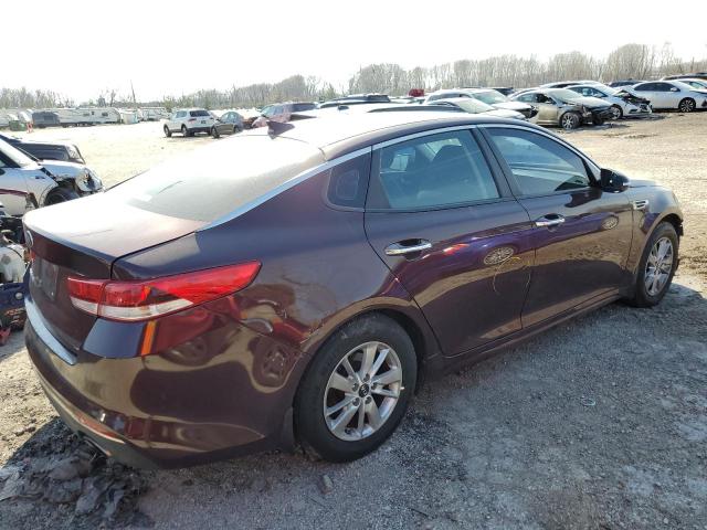 5XXGT4L31GG019393 - 2016 KIA OPTIMA LX BURGUNDY photo 3