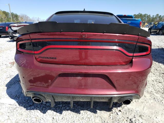 2C3CDXGJ8JH200621 - 2018 DODGE CHARGER R/T 392 BURGUNDY photo 6