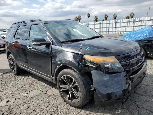 1FM5K8GTXDGC06076 - 2013 FORD EXPLORER SPORT BLACK photo 4