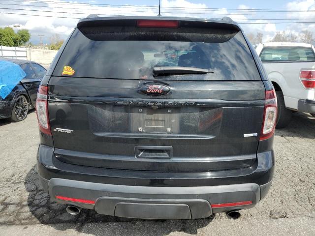 1FM5K8GTXDGC06076 - 2013 FORD EXPLORER SPORT BLACK photo 6