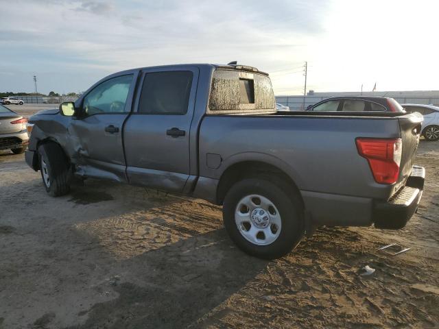 1N6AA1EE6NN104026 - 2022 NISSAN TITAN S GRAY photo 2