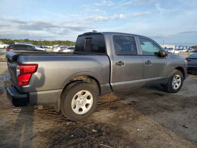 1N6AA1EE6NN104026 - 2022 NISSAN TITAN S GRAY photo 3