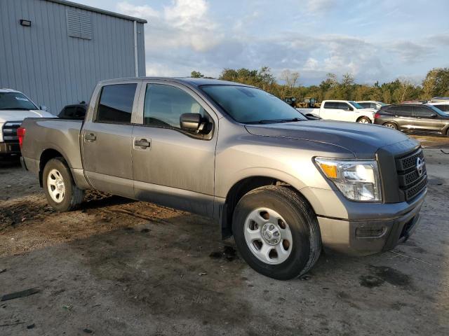 1N6AA1EE6NN104026 - 2022 NISSAN TITAN S GRAY photo 4