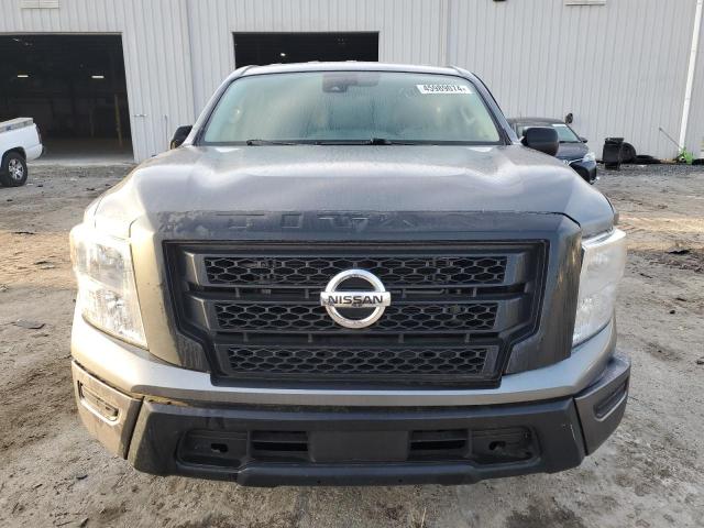 1N6AA1EE6NN104026 - 2022 NISSAN TITAN S GRAY photo 5