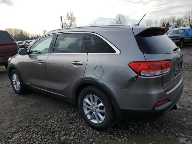 5XYPGDA57HG290299 - 2017 KIA SORENTO LX GRAY photo 2