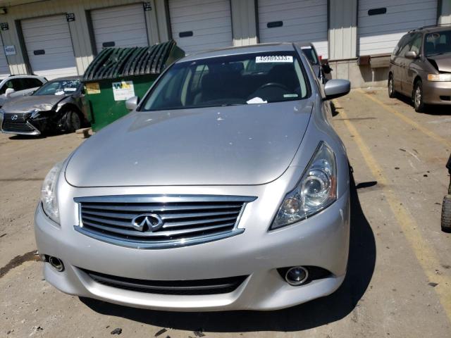 JN1CV6AR4CM975146 - 2012 INFINITI G37 SILVER photo 5