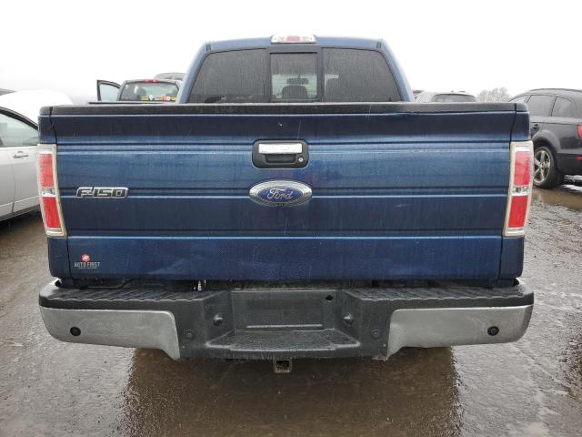 1FTFW1ET6EFB13795 - 2014 FORD F150 SUPERCREW BLUE photo 6