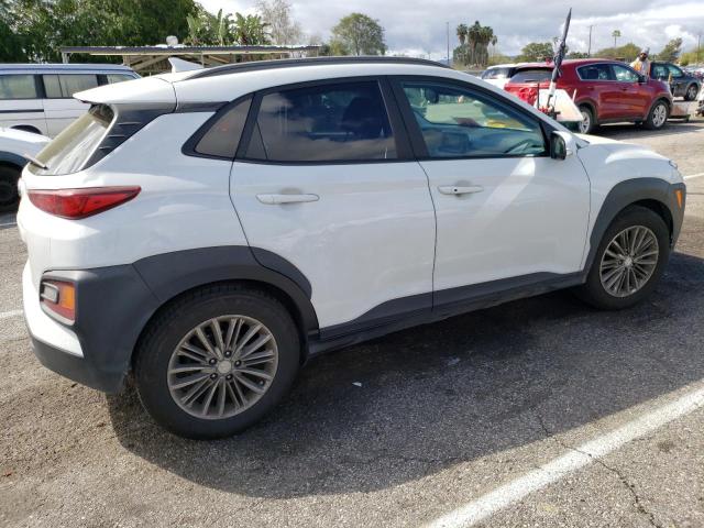 KM8K62AA2LU453121 - 2020 HYUNDAI KONA SEL PLUS WHITE photo 3