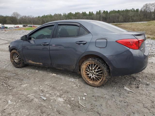 5YFBURHE5JP813729 - 2018 TOYOTA COROLLA L BLUE photo 2