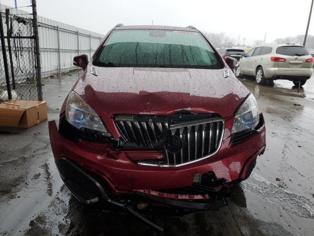 KL4CJASB6GB577901 - 2016 BUICK ENCORE BURGUNDY photo 5