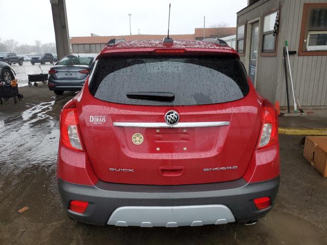 KL4CJASB6GB577901 - 2016 BUICK ENCORE BURGUNDY photo 6