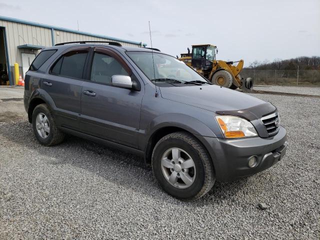 KNDJC736X85800887 - 2008 KIA SORENTO EX GRAY photo 4