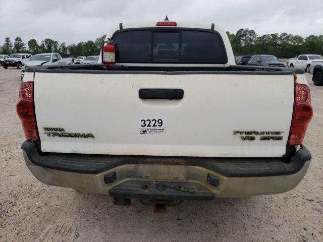 5TFJU4GNXFX088444 - 2015 TOYOTA TACOMA DOUBLE CAB PRERUNNER WHITE photo 6