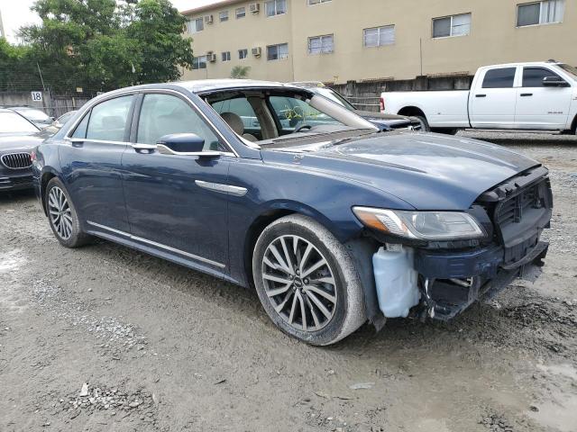 1LN6L9SK7H5617409 - 2017 LINCOLN CONTINENTA SELECT BLUE photo 4