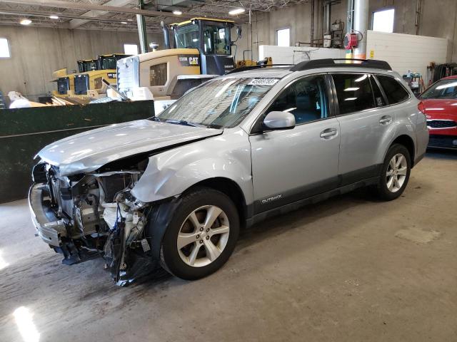 4S4BRDLC2D2239342 - 2013 SUBARU OUTBACK 3.6R LIMITED SILVER photo 1