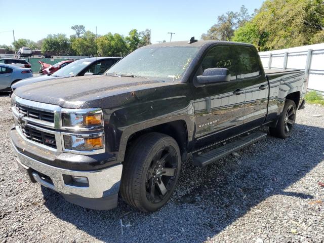 1GCVKREC4FZ253804 - 2015 CHEVROLET SILVERADO K1500 LT BLACK photo 1