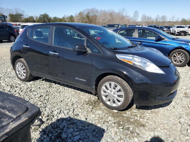 1N4AZ0CP5FC332130 - 2015 NISSAN LEAF S BLACK photo 4