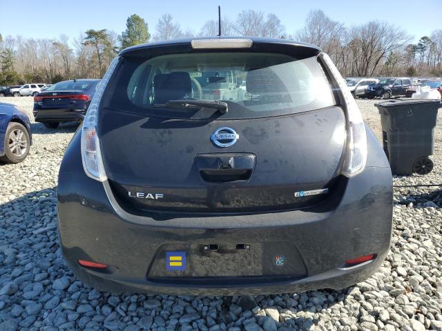 1N4AZ0CP5FC332130 - 2015 NISSAN LEAF S BLACK photo 6