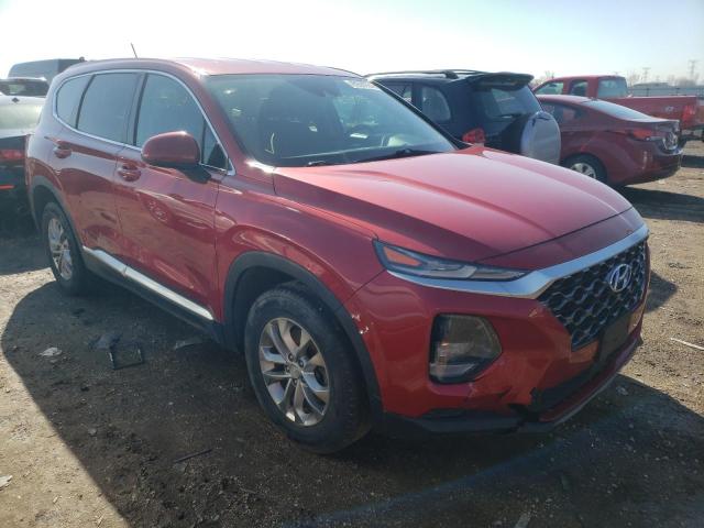 5NMS23AD0KH101788 - 2019 HYUNDAI SANTA FE SE RED photo 4