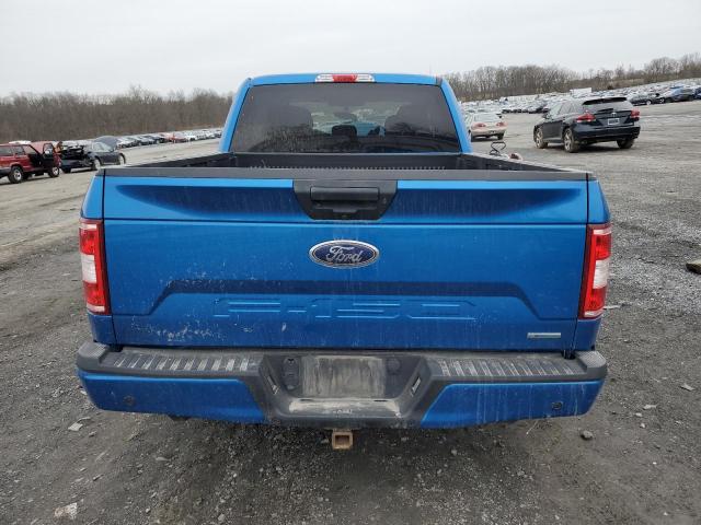 1FTFX1E47KFC75033 - 2019 FORD F150 SUPER CAB BLUE photo 6