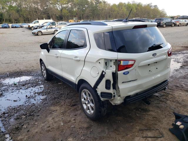 MAJ3S2GE3MC437361 - 2021 FORD ECOSPORT SE WHITE photo 2