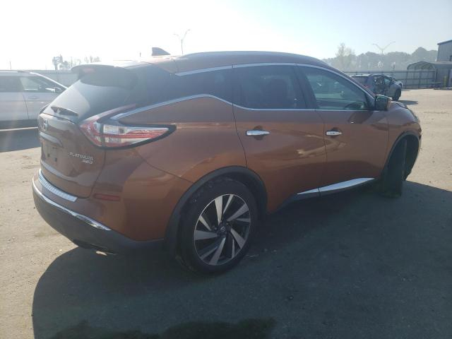 5N1AZ2MH0HN165109 - 2017 NISSAN MURANO S ORANGE photo 3