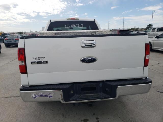 1FTRX12W76NA50075 - 2006 FORD F150 WHITE photo 6