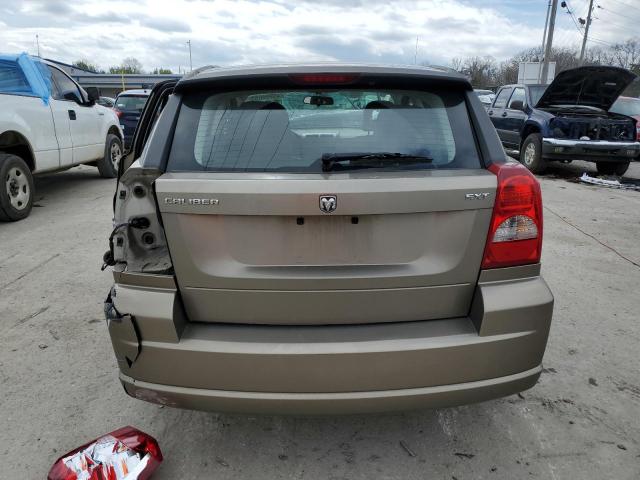 1B3HB48B07D375868 - 2007 DODGE CALIBER SXT GOLD photo 6