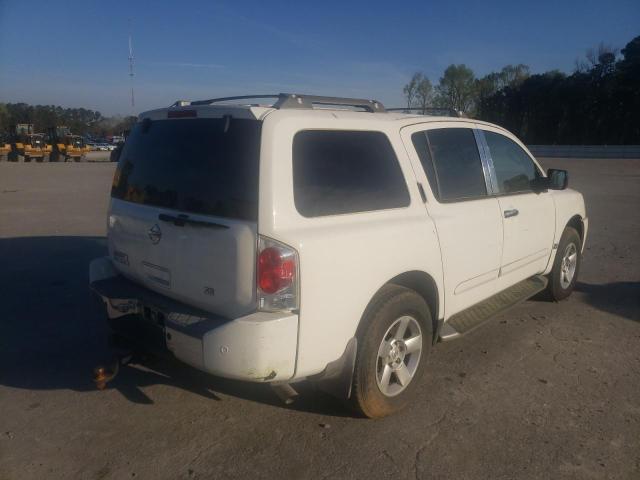 5N1AA08A04N722183 - 2004 NISSAN ARMADA SE WHITE photo 3