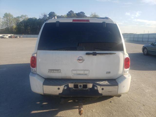 5N1AA08A04N722183 - 2004 NISSAN ARMADA SE WHITE photo 6