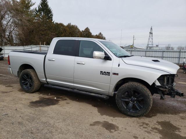 1C6RR7MT6JS267313 - 2018 RAM 1500 SPORT SILVER photo 4