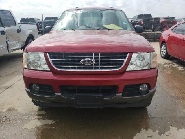 1FMZU63K83ZA63077 - 2003 FORD EXPLORER XLT RED photo 5