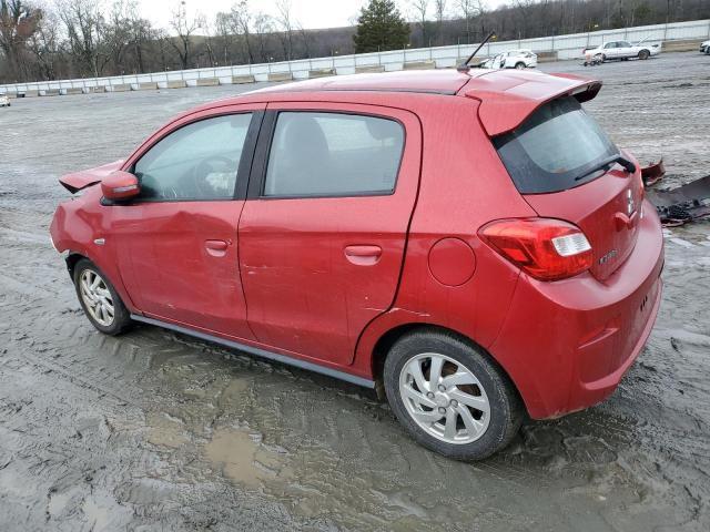 ML32A4HJ2HH012872 - 2017 MITSUBISHI MIRAGE SE RED photo 2