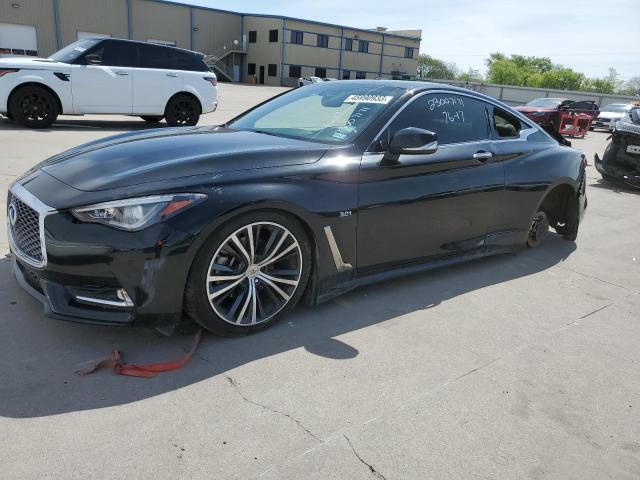 JN1EV7EKXJM342210 - 2018 INFINITI Q60 LUXE 300 BLACK photo 1