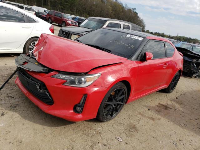 JTKJF5C74F3089614 - 2015 TOYOTA SCION TC RED photo 1