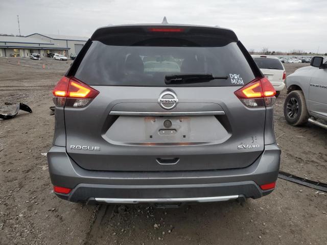 KNMAT2MV5HP592527 - 2017 NISSAN ROGUE S GRAY photo 6