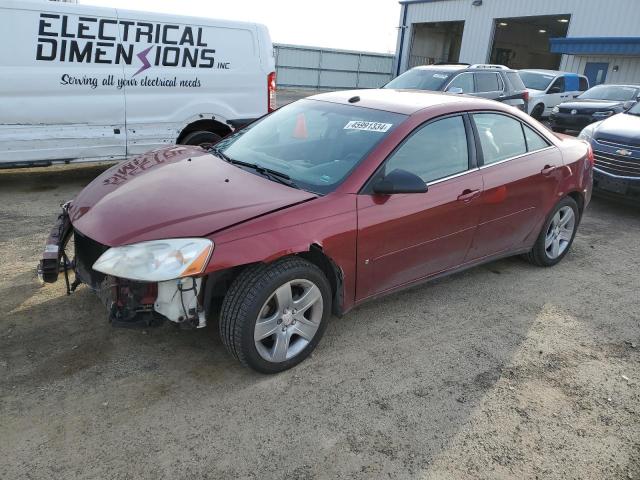 1G2ZG57B484194919 - 2008 PONTIAC G6 BASE RED photo 1