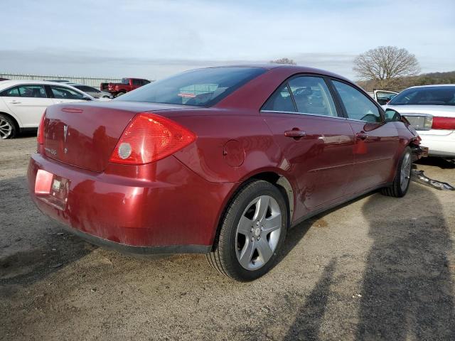 1G2ZG57B484194919 - 2008 PONTIAC G6 BASE RED photo 3